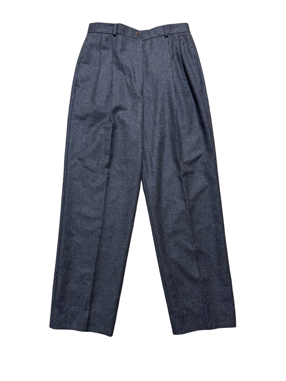 Bernard Zins Saks Fifth Avenue Women’s 10 Wool Cashmere Pleated Trousers France
